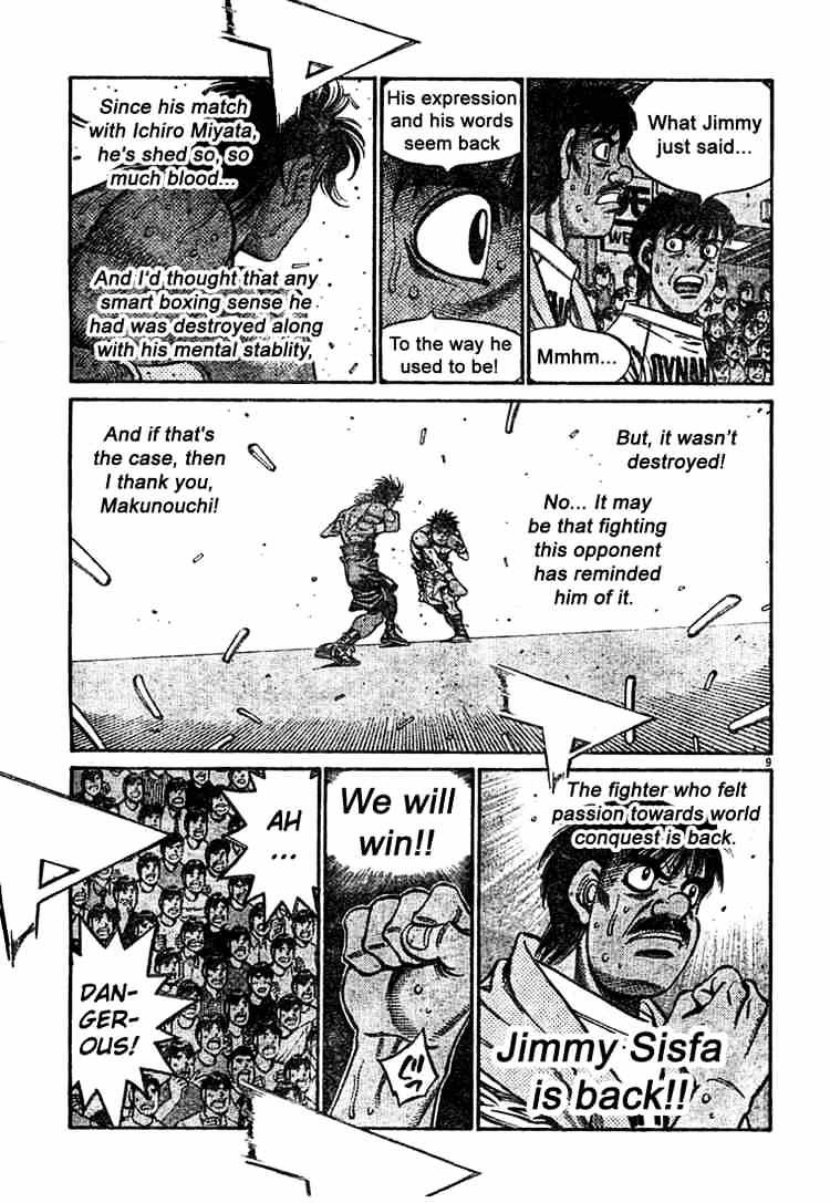 Hajime no Ippo: Fighting Spirit, Chapter 737 image 09